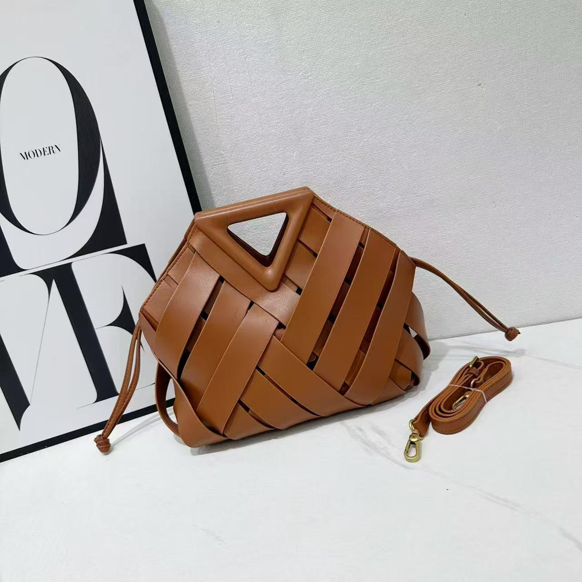 Women's Vegetable Basket Fashion Woven Large Capacity Portable Bags