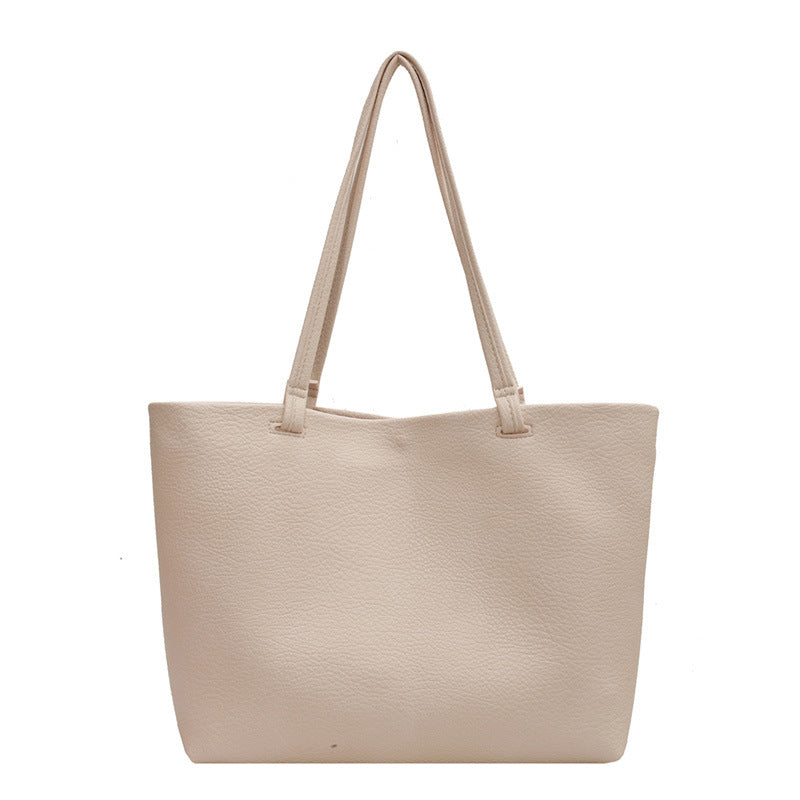 Women's Large Capacity Solid Color Elegant Mother Bags