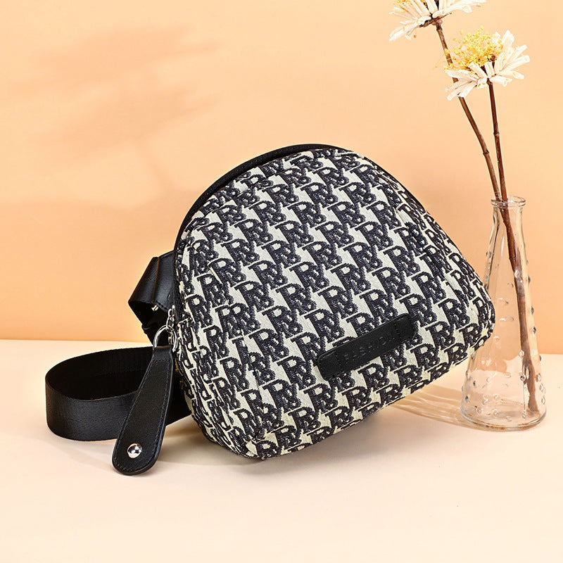 Women's Trendy Autumn Canvas Fashion Niche Women's Messenger Bag