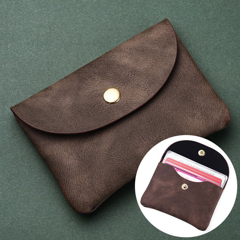 Women's & Men's & Soft Leather Pouch Mini Earphone Coin Purses