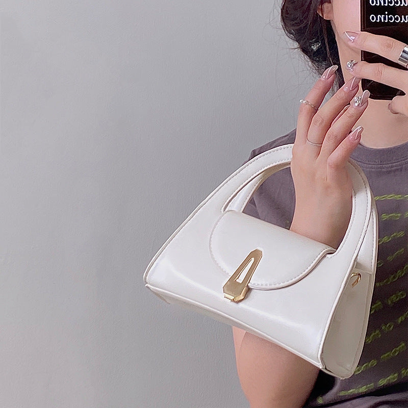 Women's High-grade Retro Latch Korean Temperament Wild Handbags