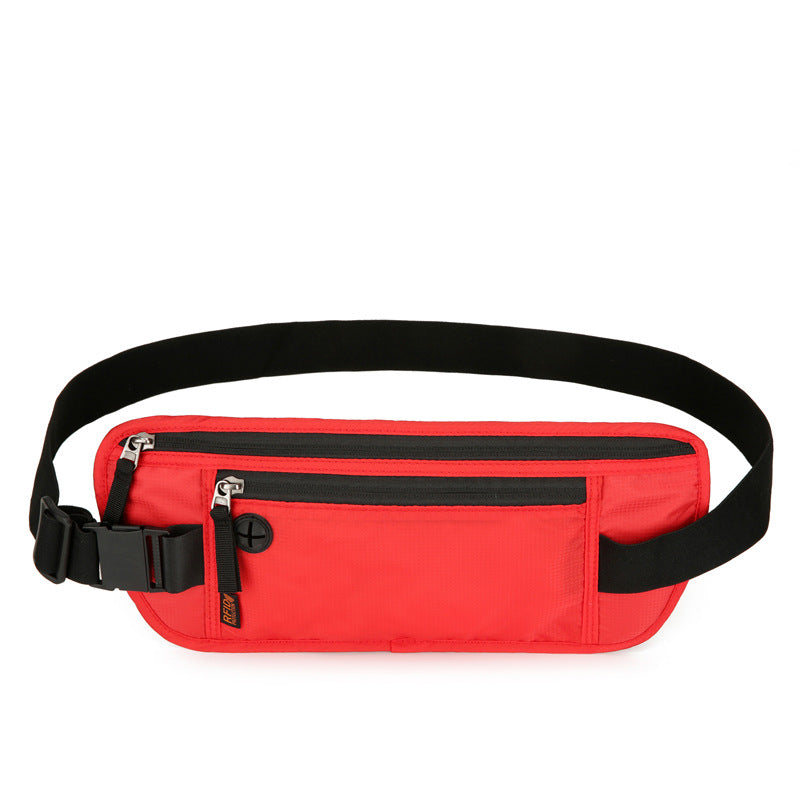 Exercise Running Large Capacity Splash Proof Men's Waist Packs