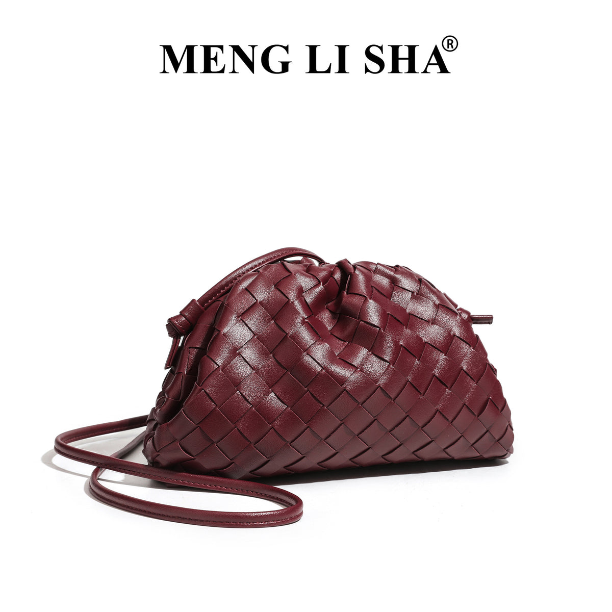 Style Fashion Woven Hand-held Clouds Dumpling Women's Shoulder Bag