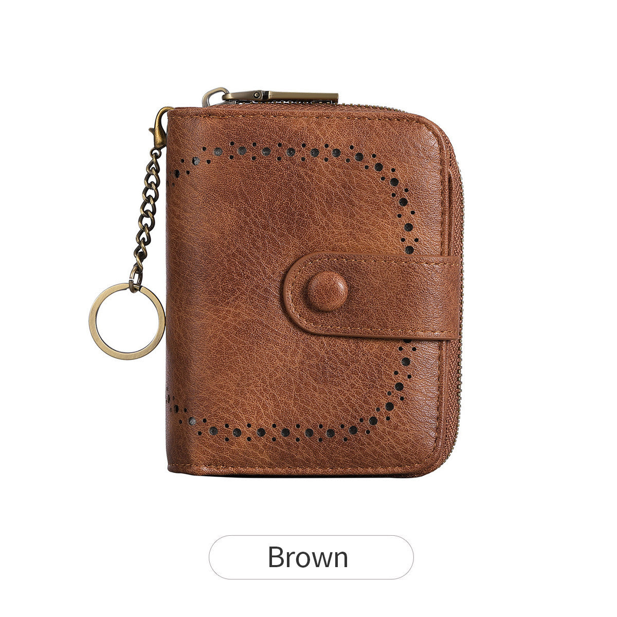 Women's Swiping Short Hollow Vintage Organ Ladies Wallet