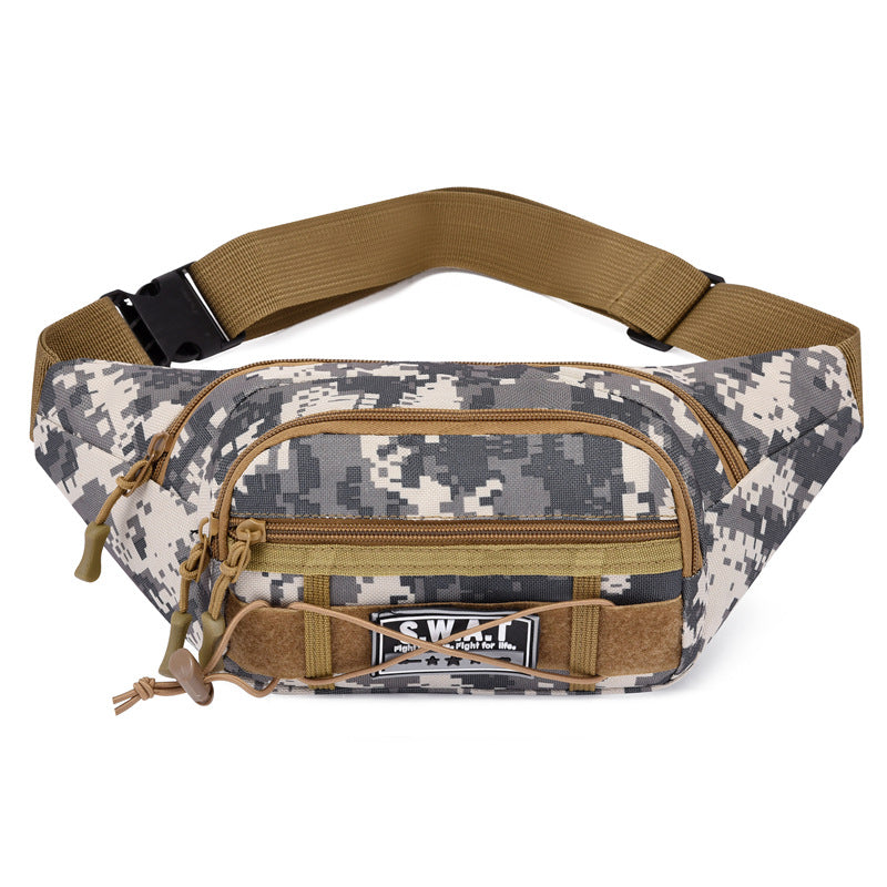 Camouflage Field Fashion Trendy Running Cycling Men's Waist Packs
