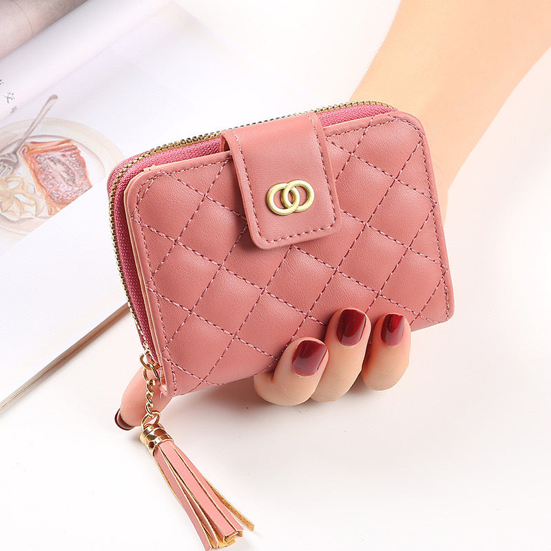 Women's Short High-grade Korean Simple Large Capacity Ladies Wallet