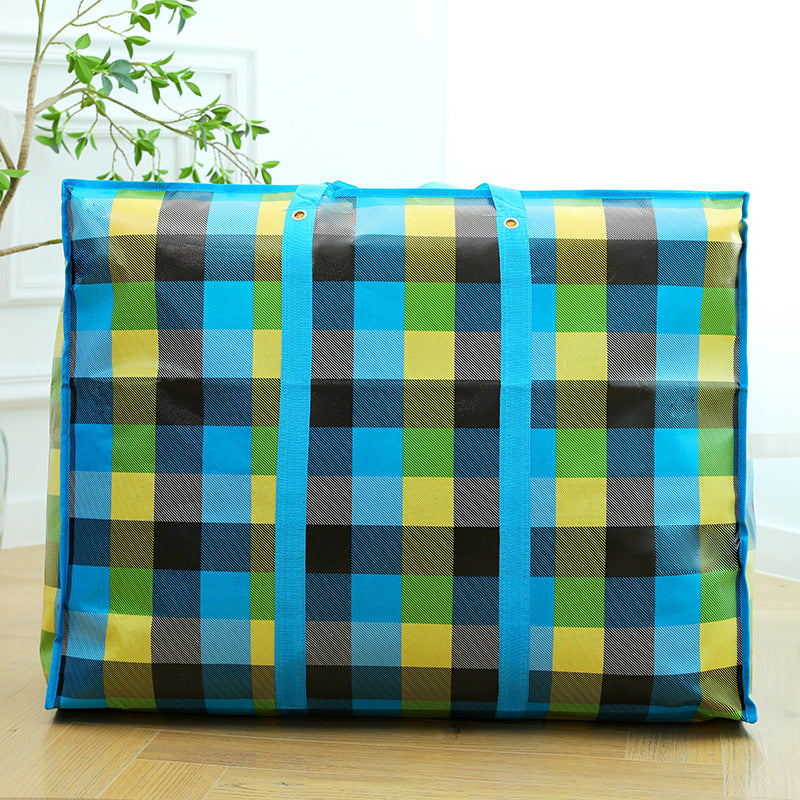 Film Perforated Folding Moving Waterproof Plastic Travel Bags