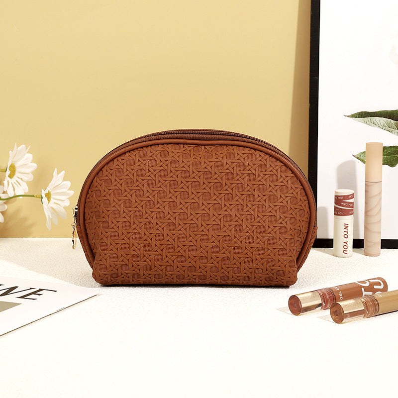 Women's Simple Portable High-grade Storage Waterproof Wash Makeup Bag