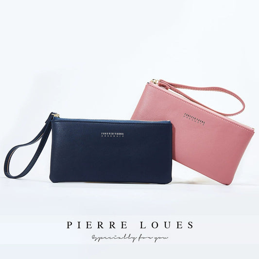 Women's Korean Style Fashion Large Capacity Long Coin Purses