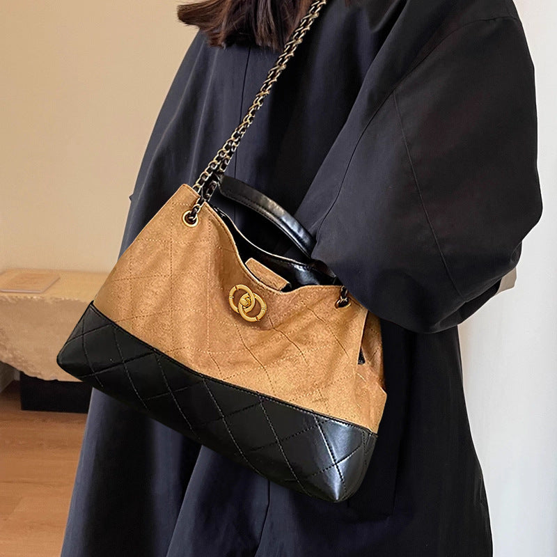Women's Summer Genuine Leather Underarm Classic Style Tote Bags