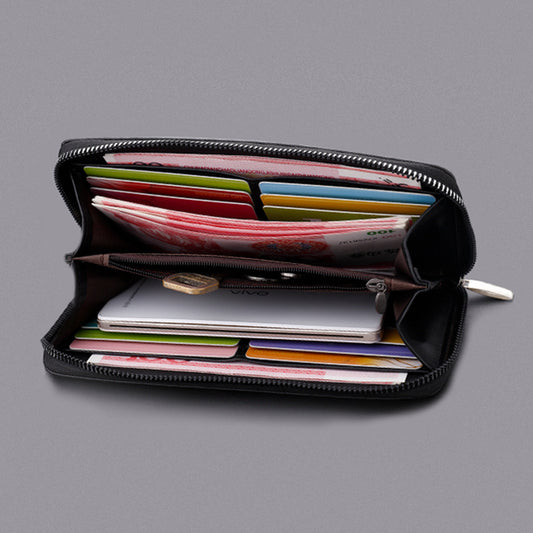 Men's Clutch Business Zipper Large Capacity Fashion Men's Wallets