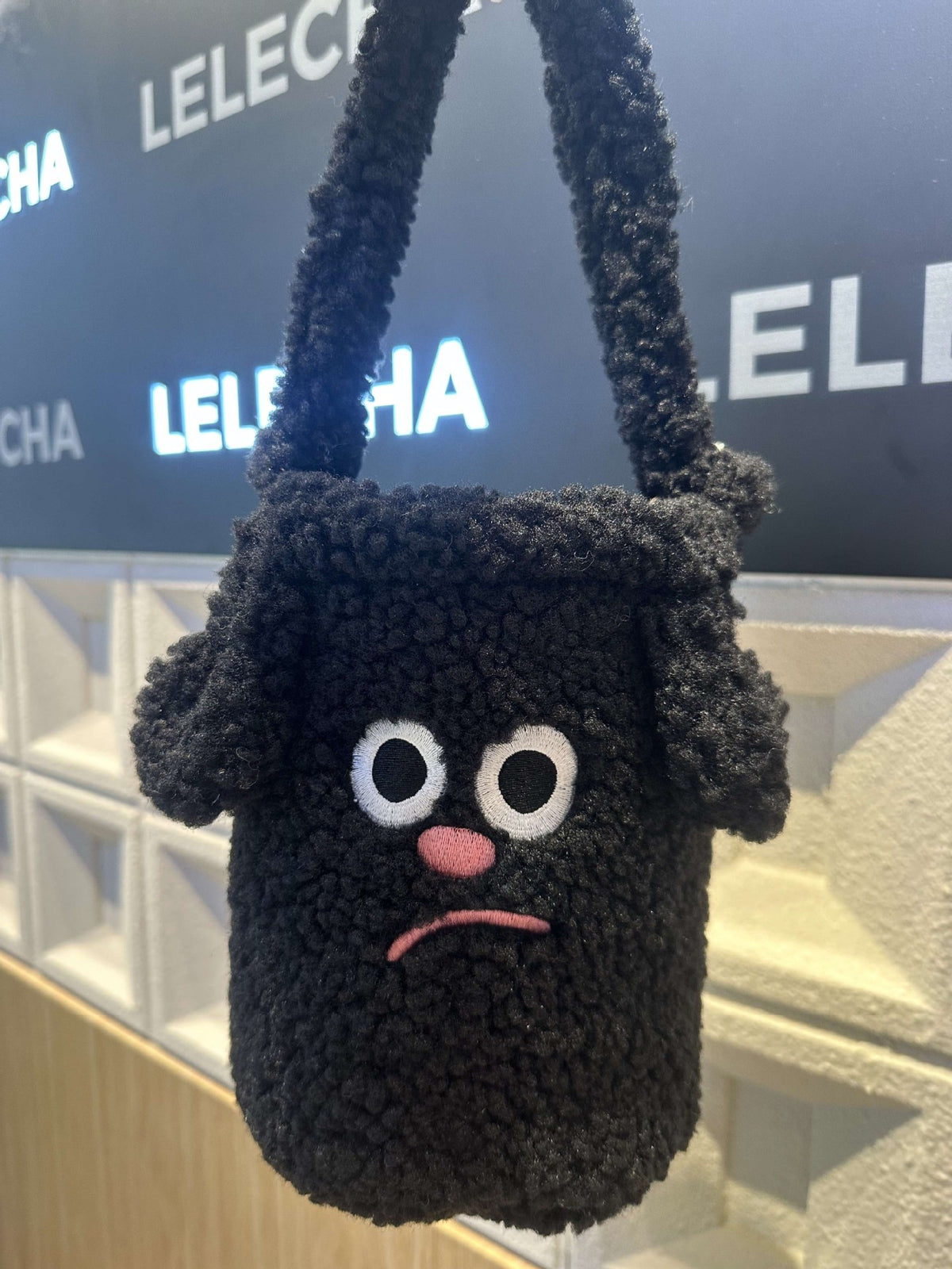 Fashion Women's Plush Dog Mobile Popular Women's Shoulder Bag