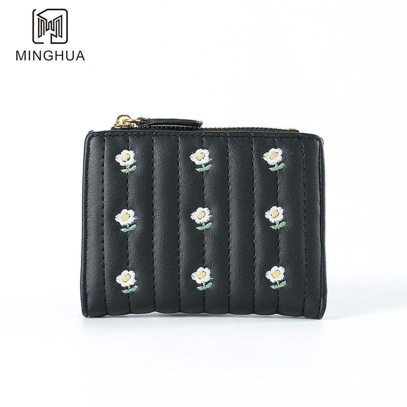 Women's New Short Simple Summer Zipper Ladies Wallets
