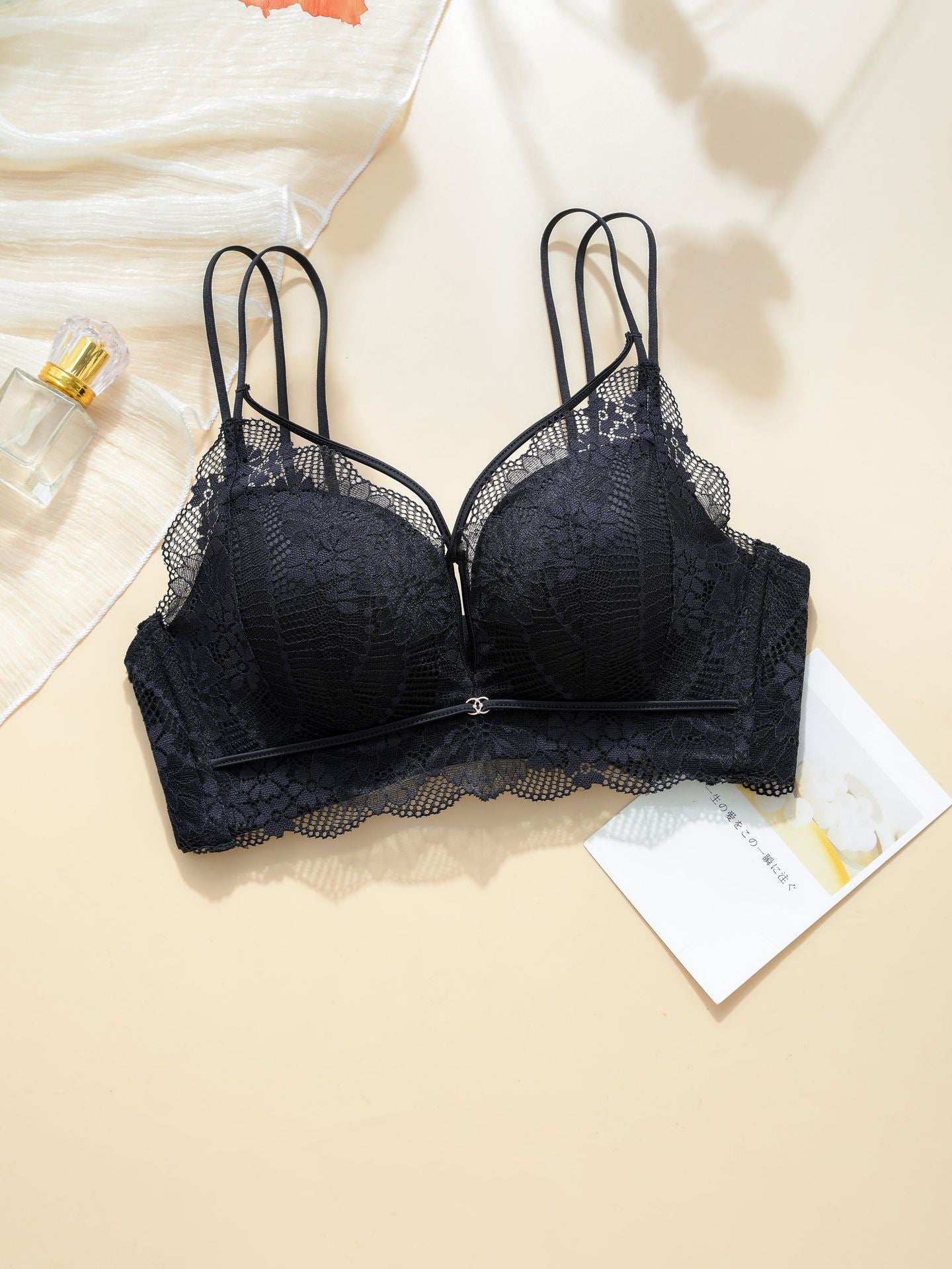 Full Support Padded Small Chest Push Up Flat Special Lingerie Sets