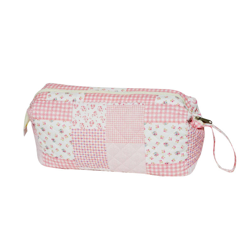 Floral Hair Dryer Storage Portable Curler Buggy Large Bags