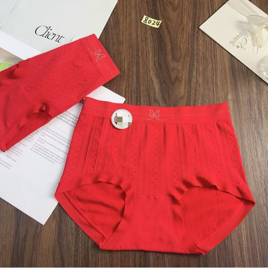 Women's Nylon Seamless Fresh Solid Color Underwear Panties