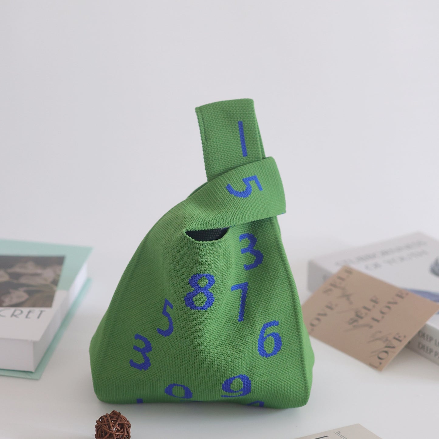 Unique Women's Knitted Woven Vest Simple Handbags