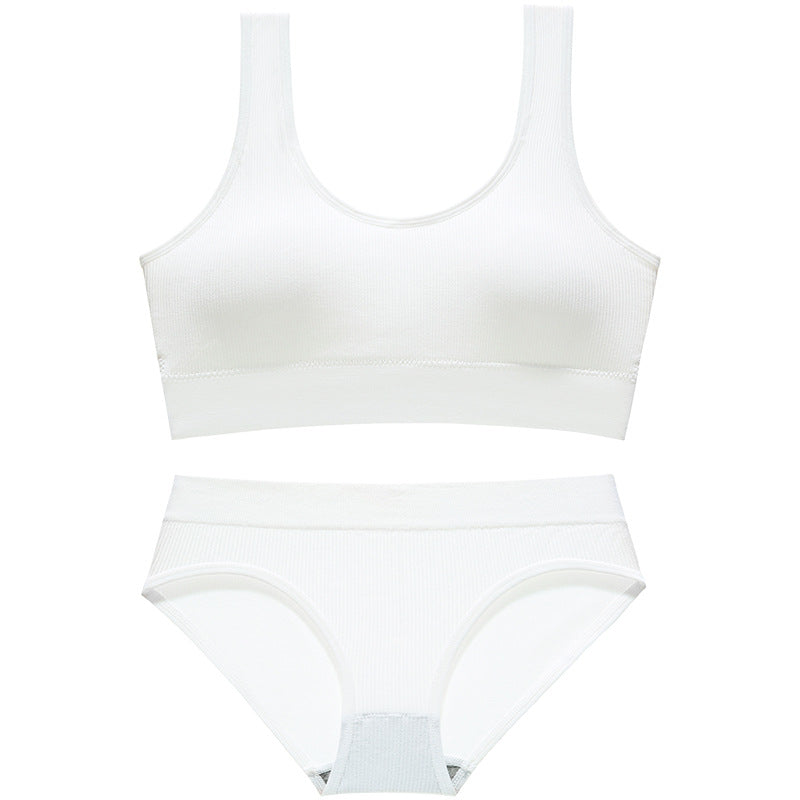 Women's Small Thin Wireless Push Up Sexy Lingerie Sets