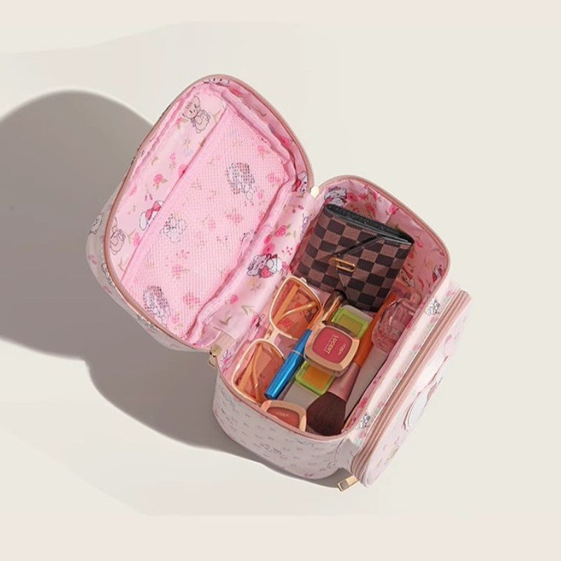 Large Capacity Cartoon Printing Storage Good-looking Makeup Bag