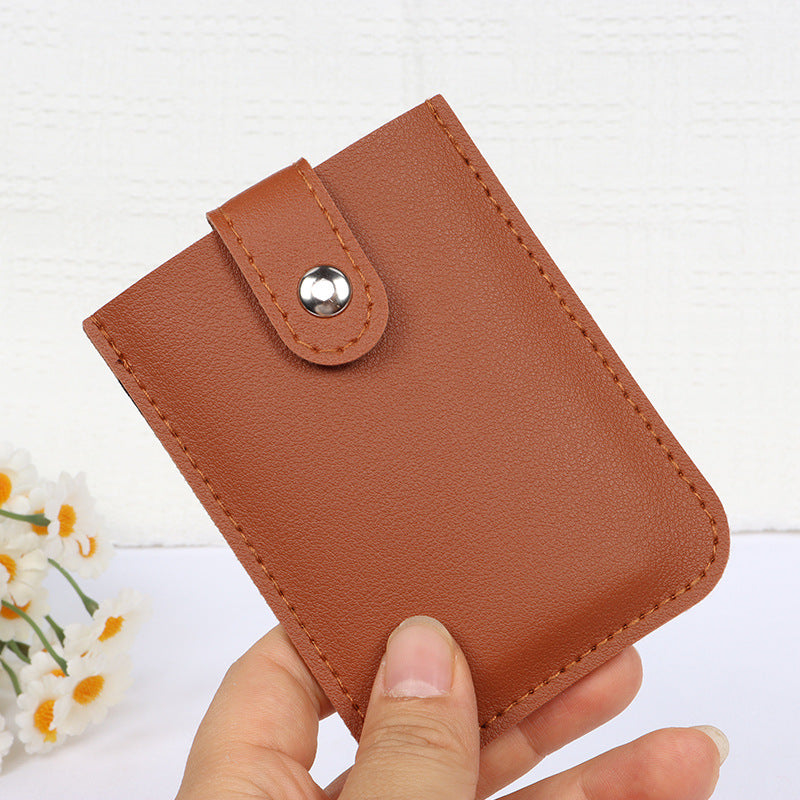 Women's Thin Layered Telescopic Large Capacity Multiple Card Holder