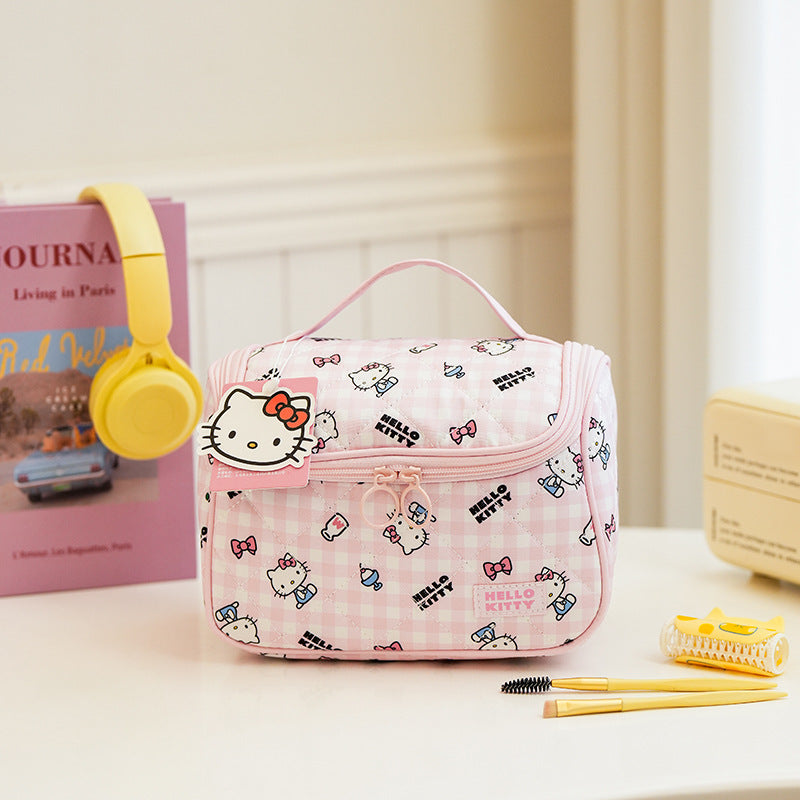Portable Large Capacity Multifunctional Toiletry Hung With Makeup Bag