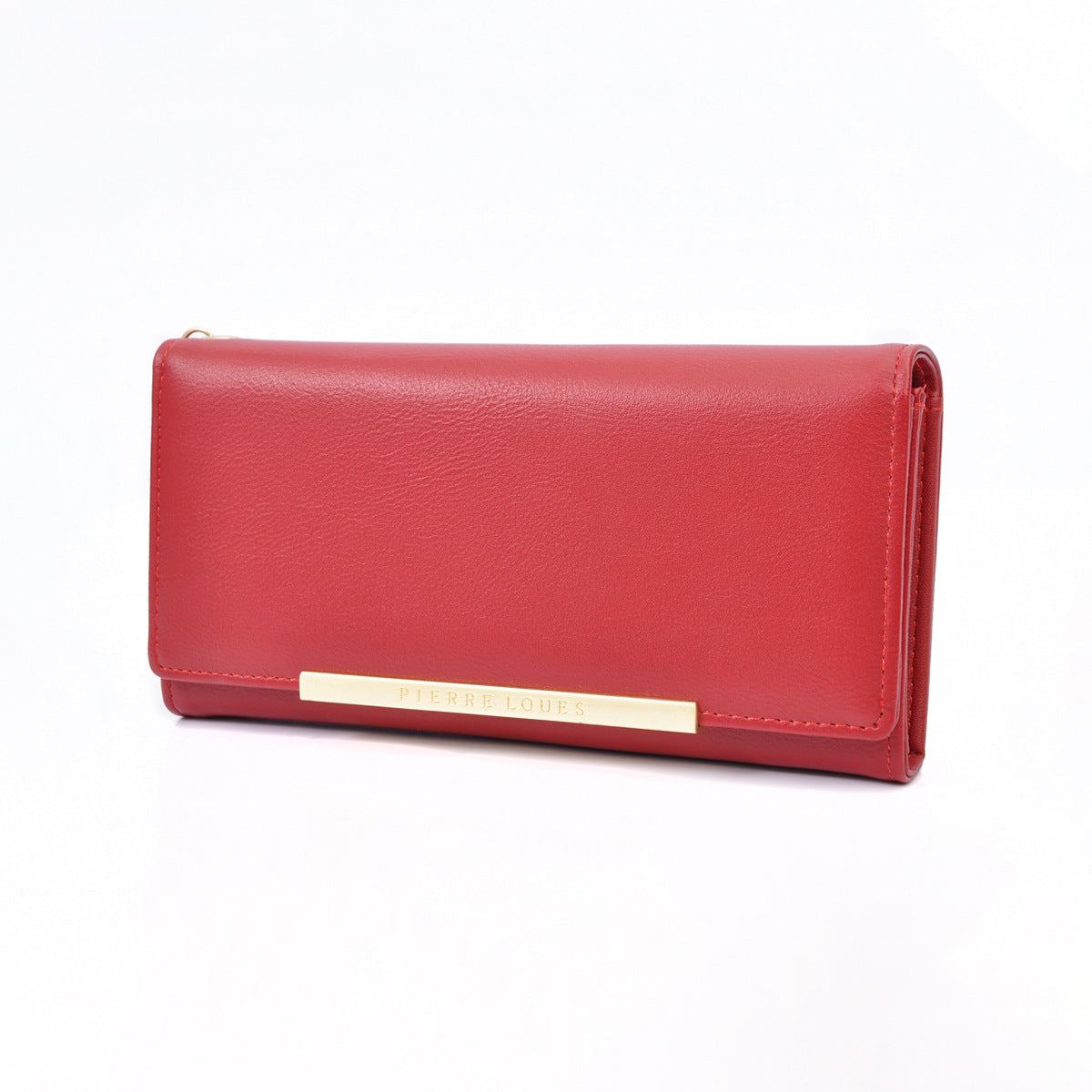 Solid Color Two Fold Lady's High-grade Ladies Wallet