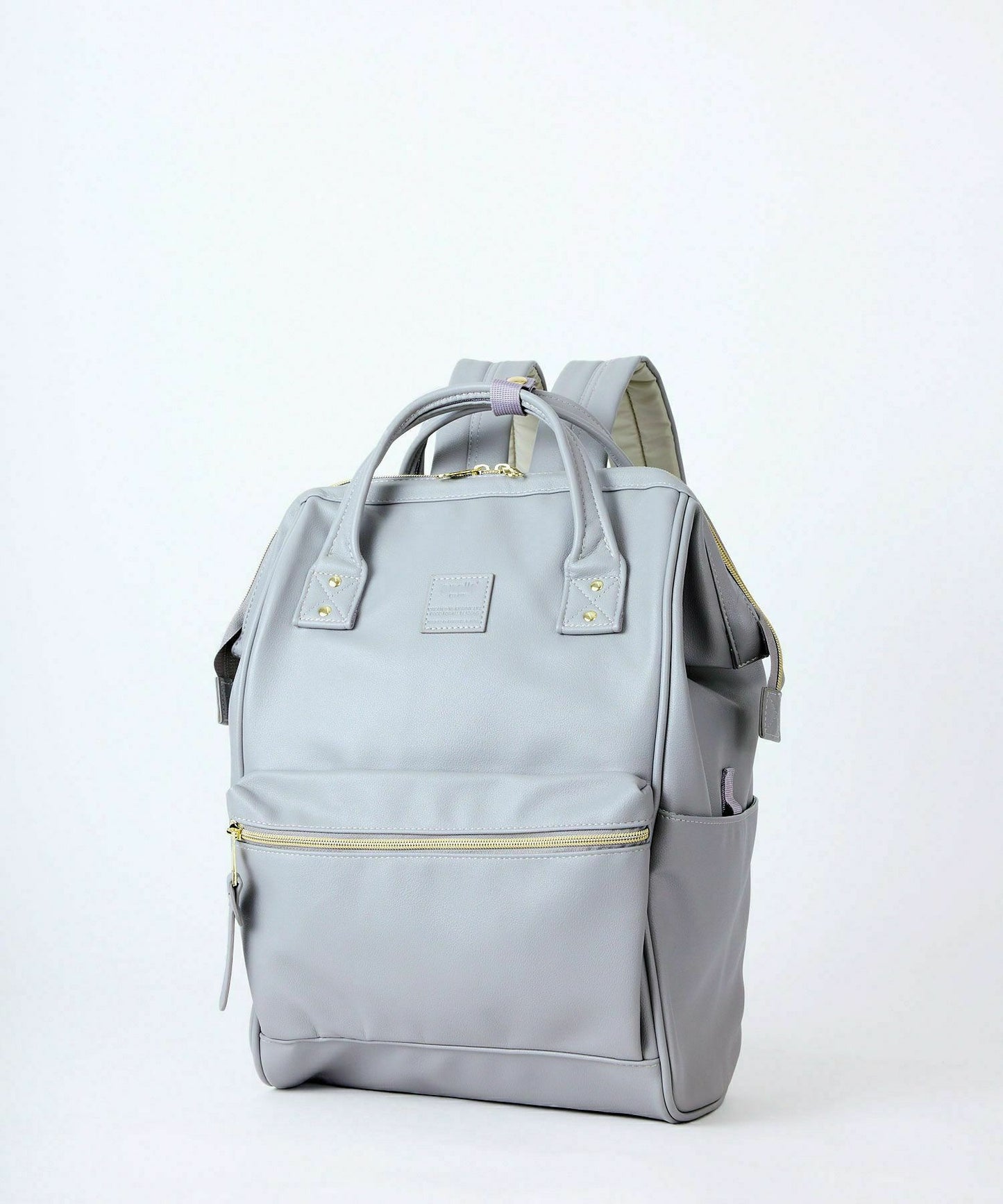 Durable Charming Leather Female Vintage Large Backpacks