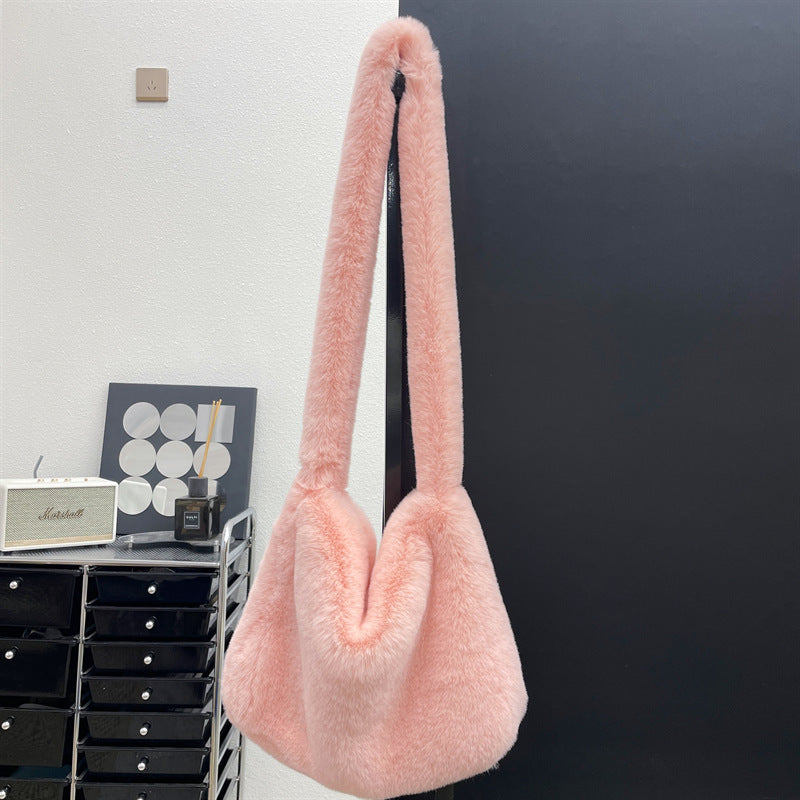 Rabbit Plush Rose Red Millennium Hot Style Bags
