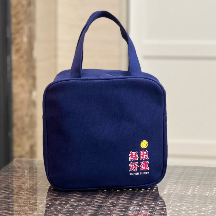 Style Cute Large Capacity Lunch Box Handbags