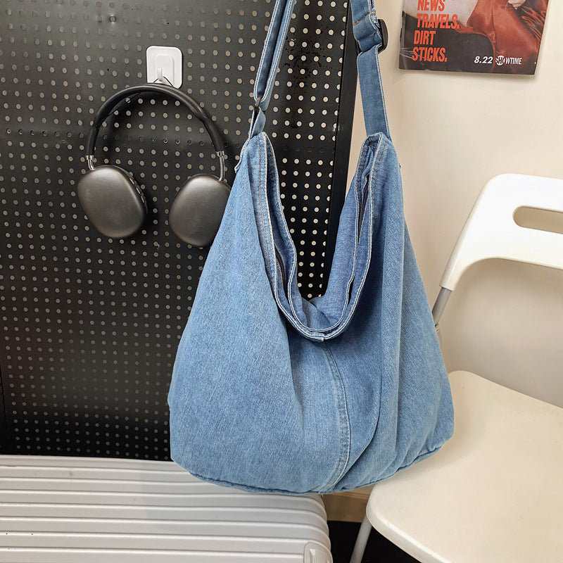 Simple Comfortable Literary Washed Canvas Leisure Bags