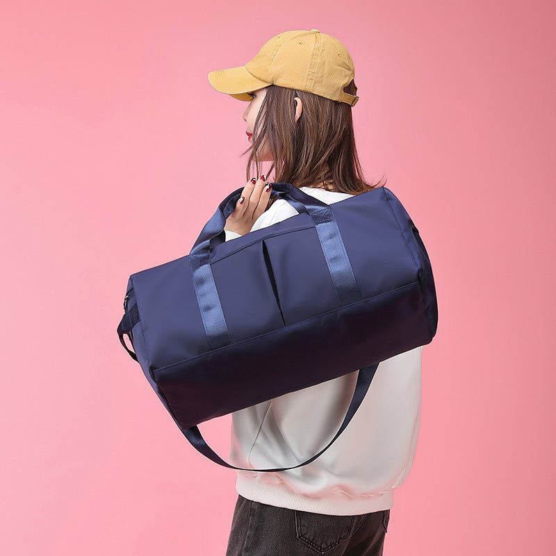 Women's Dry Wet Separation Yoga Oxford Cloth Swim Large Capacity Travel Bags