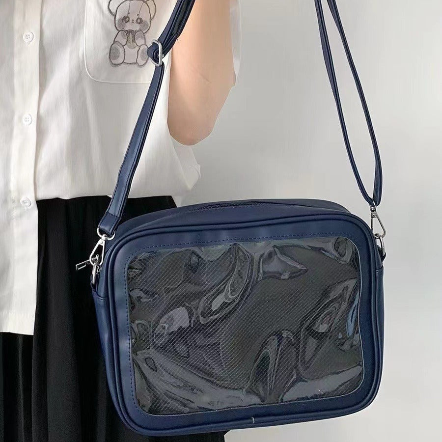 Comic Show Cartoon Uniform Style Bar Rice Crossbody Bags