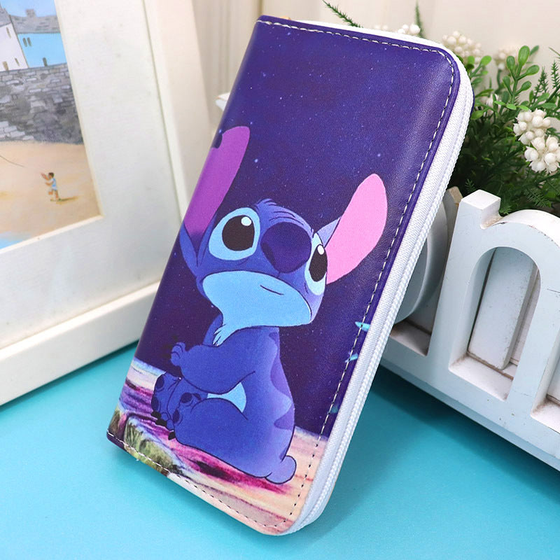 Men's Novelty Trend Multiple Slots Large Capacity Cartoon Men's Wallets