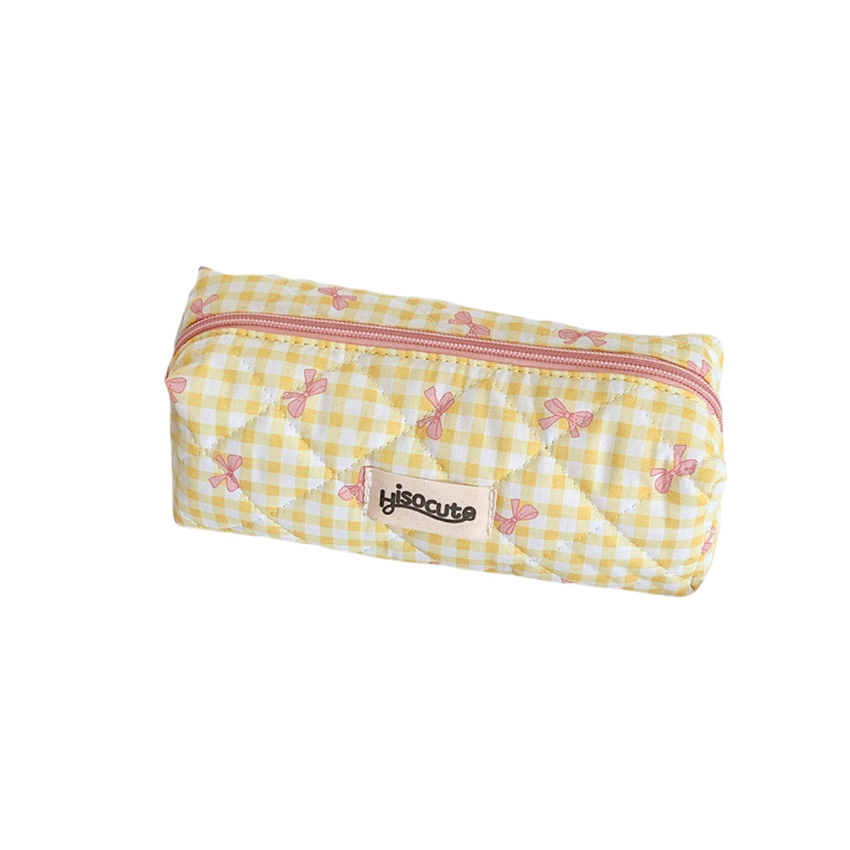 Bow Plaid Simple Good-looking Brush Assorted Storage Cosmetic Bags