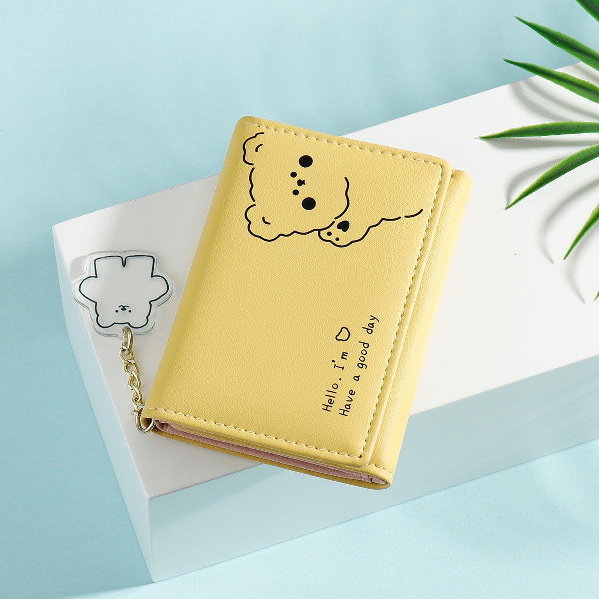 Women's Fashion Cute Large Capacity Three Fold Ladies Wallets