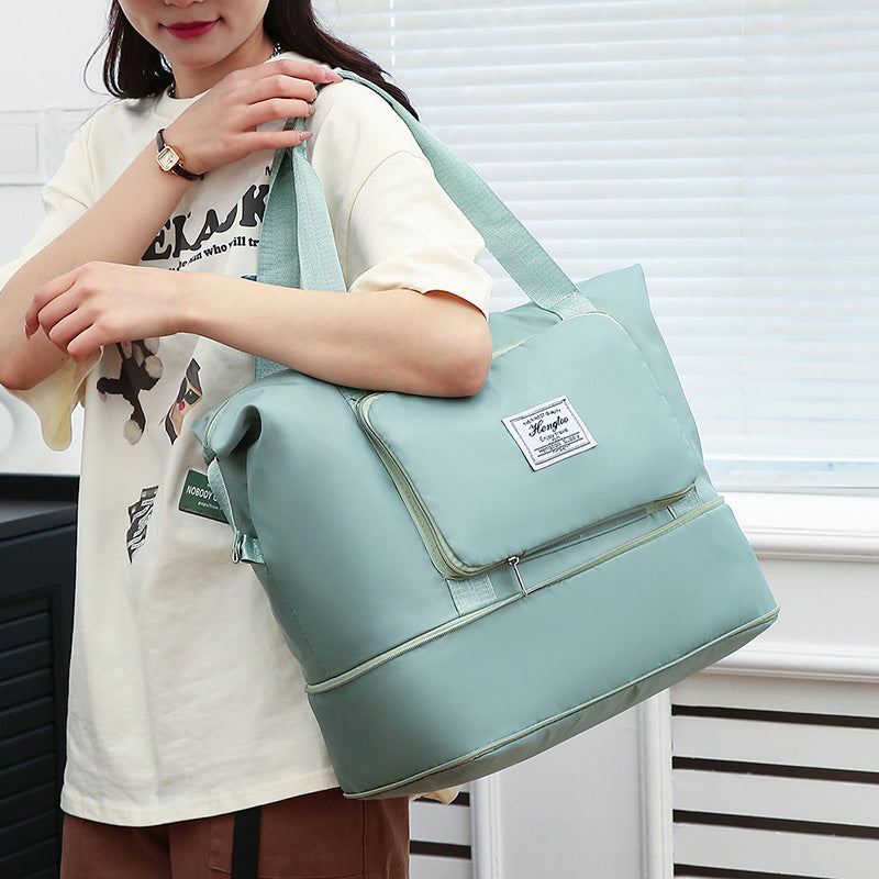 Storage Dry Wet Separation Yoga Fitness Travel Bags