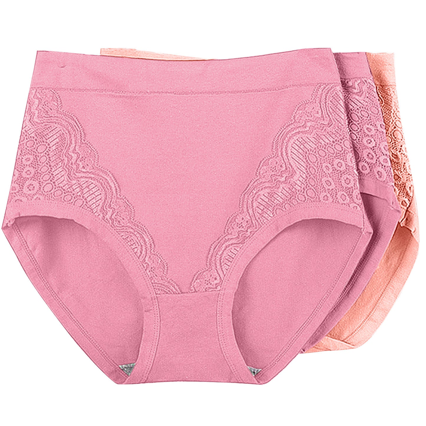 Women's Fat Comfortable Lace Mother Triangle Shorts Panties