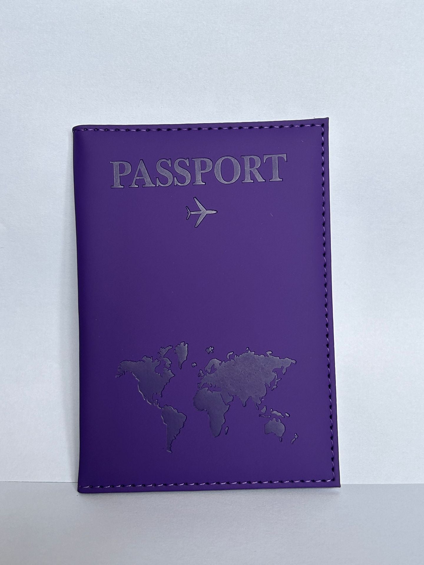Plain Skin Color Changing Passport Cover Card Holder