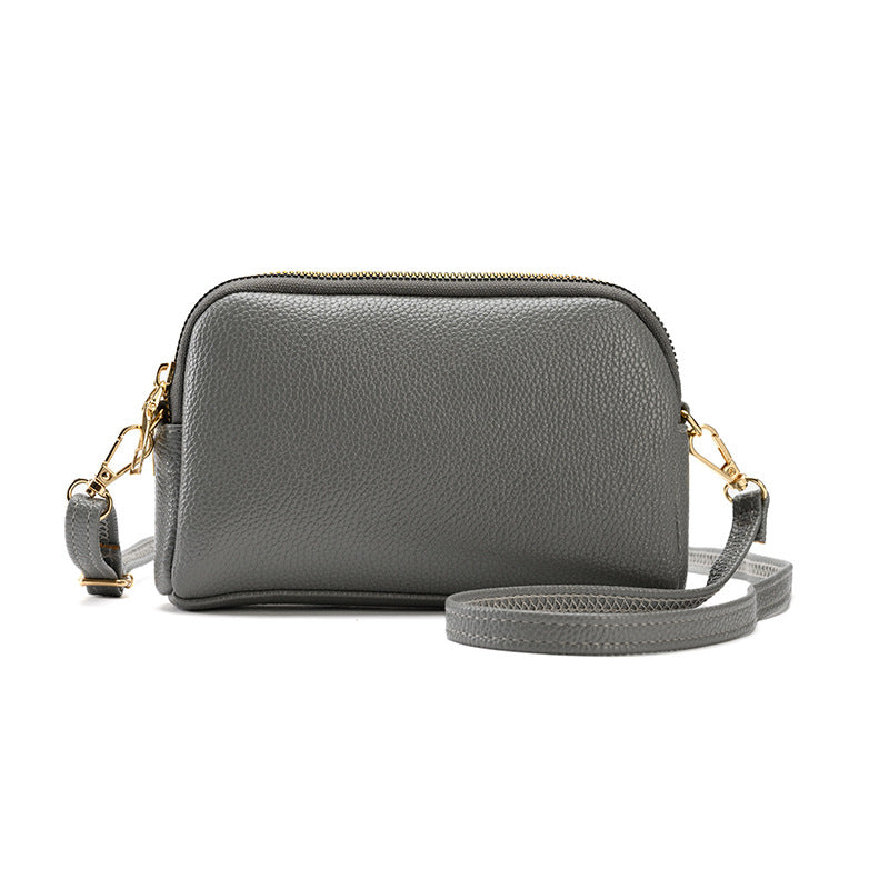Women's One Large Capacity Shell Mobile Zipper Crossbody Bags