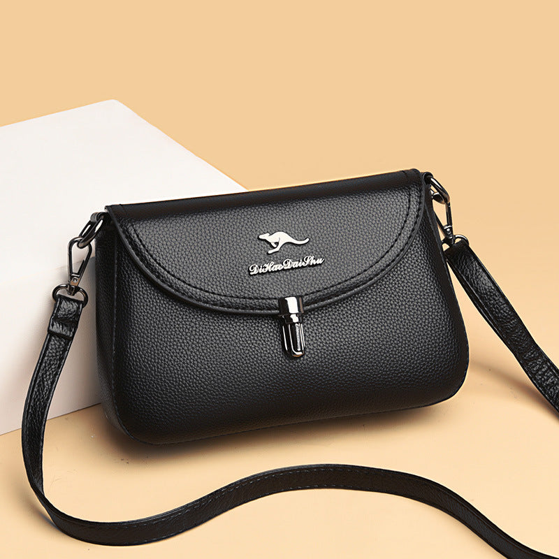 Women's Fashion Mini Soft Leather Lady Mom Women's Messenger Bag