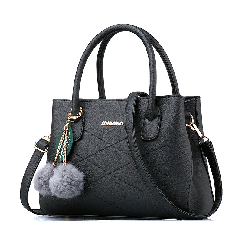 Women's Korean Style Large Elegant Mother Simple Handbags