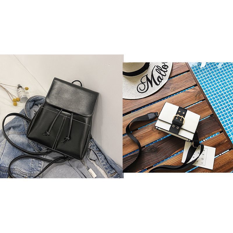 Women's Fashion Personality Large Capacity Korean Version Backpacks