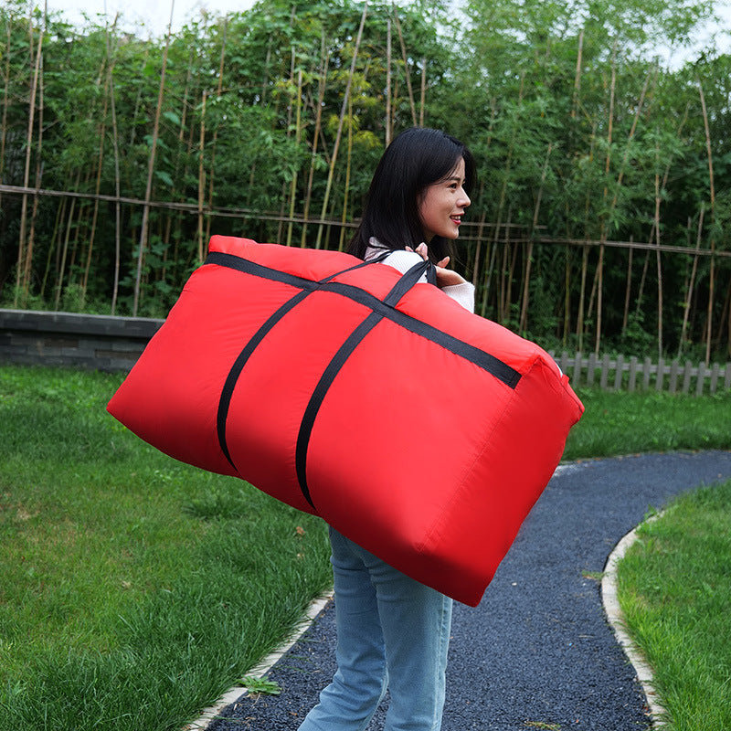 Color Oxford Cloth Waterproof Packing Woven Travel Bags