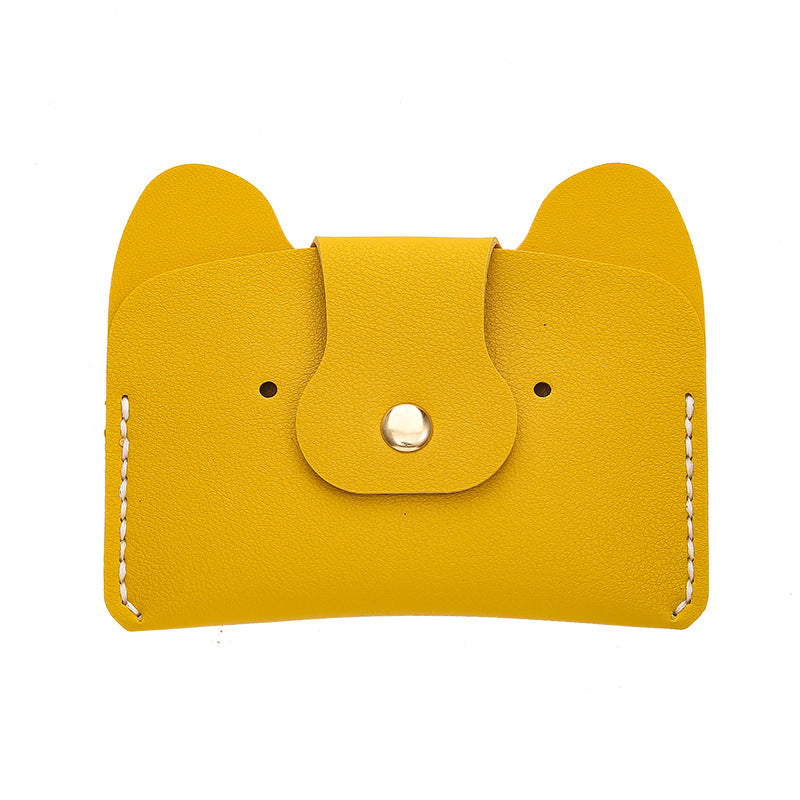 Creative Handmade Simple Compact Animal Cute Card Holder