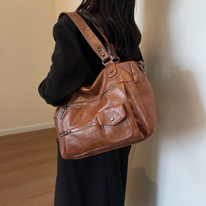 Women's Comfortable One Retro Large Capacity Shoulder Bags