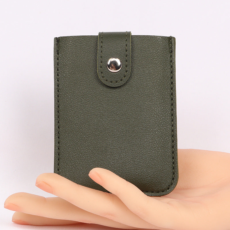 Hidden Pull-out Simple Storage Multiple Slots Card Holder