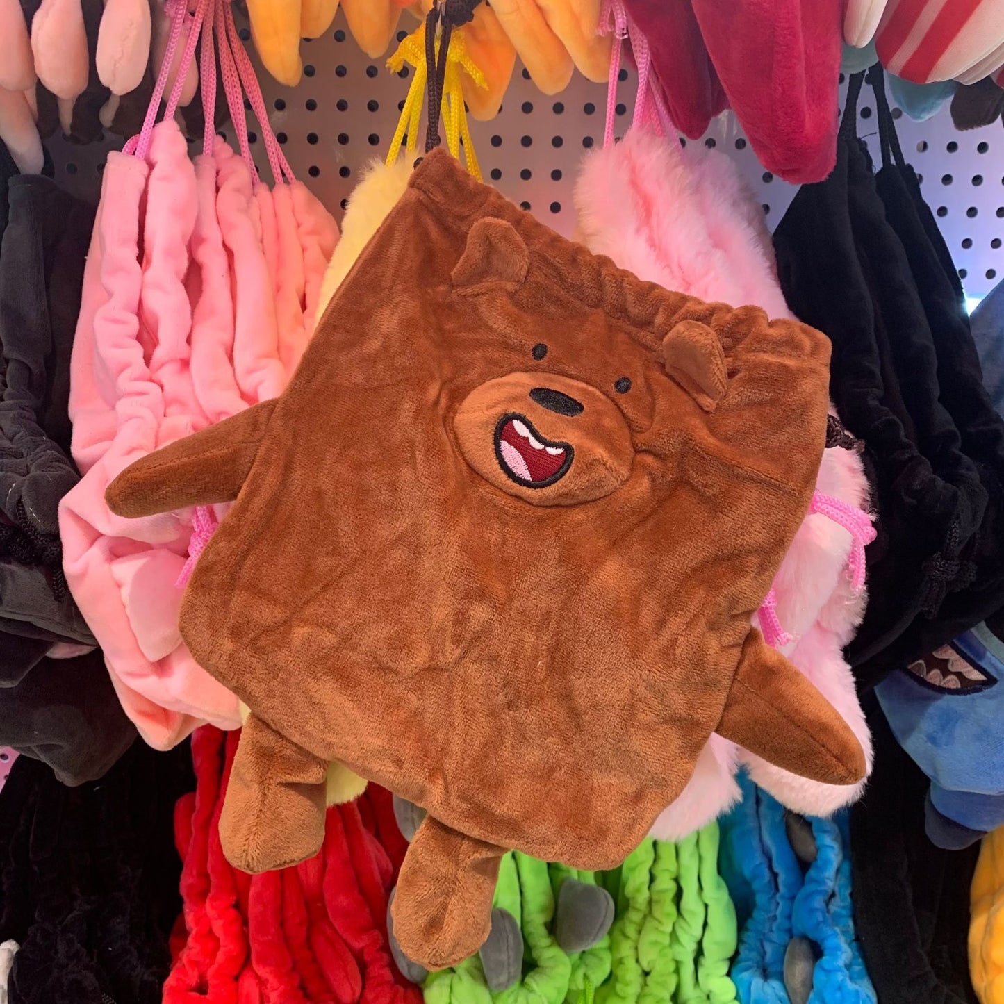 Women's & Men's & Plush Cute Drawstring Korean Mobile Bags