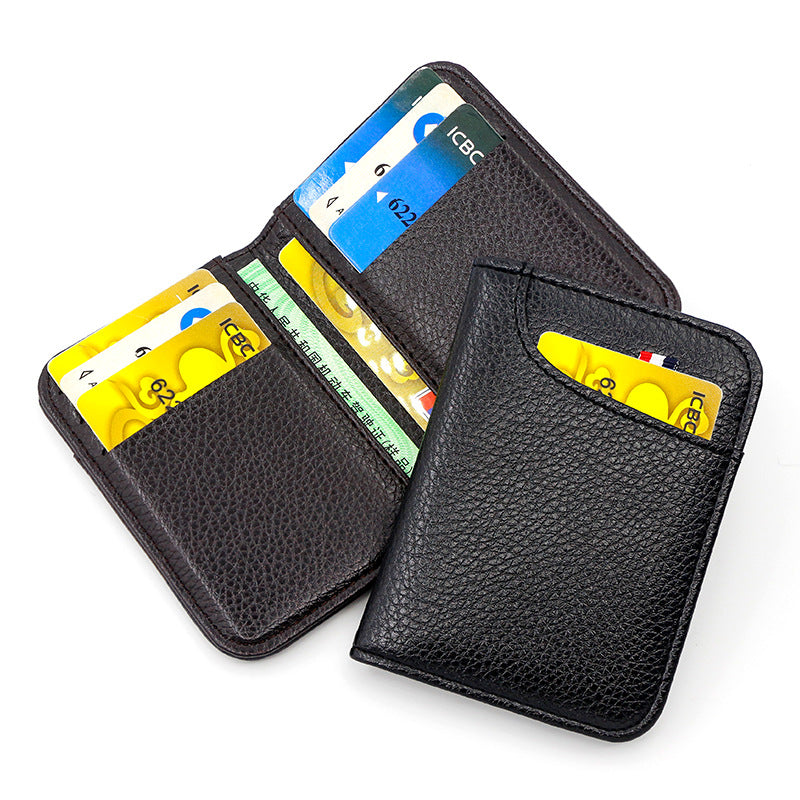 Men's Creative Thin Clamp Cover Fashion Card Holder