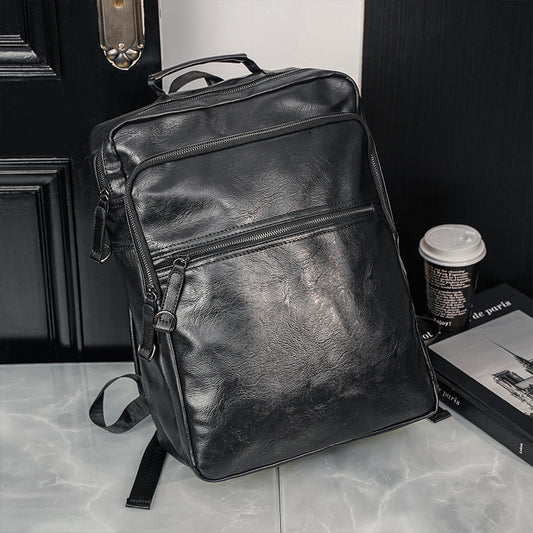 Men's Korean Style Large Capacity Trendy Leisure Backpacks