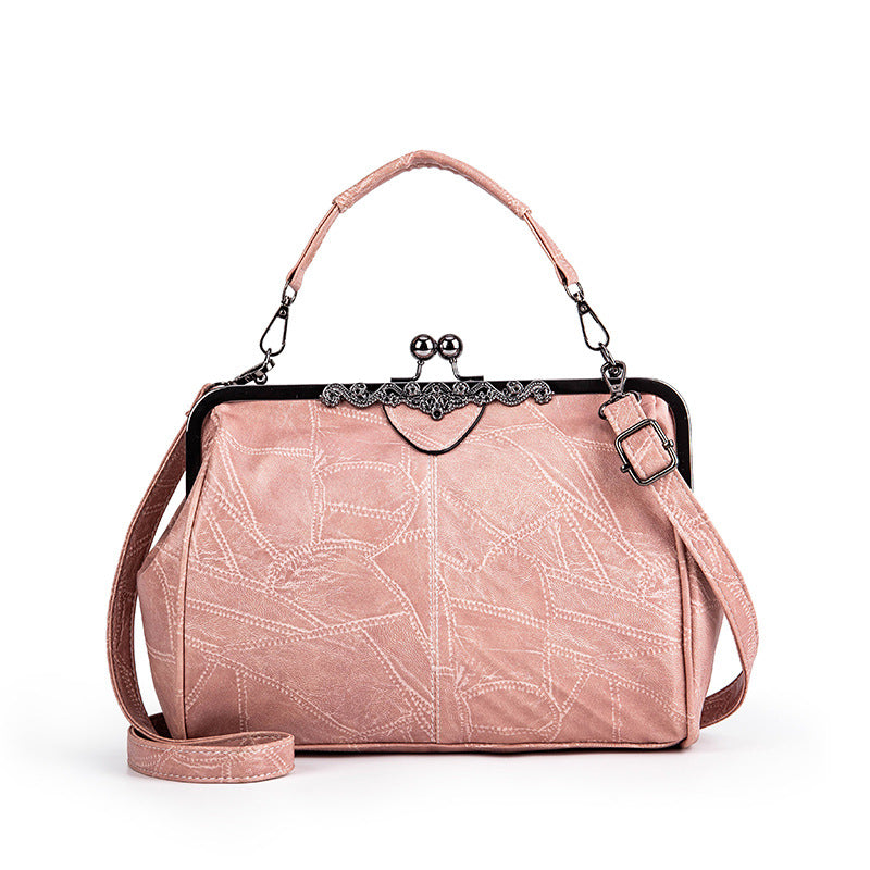 Women's Popular Fashion Retro Spanish Clip Shoulder Bags
